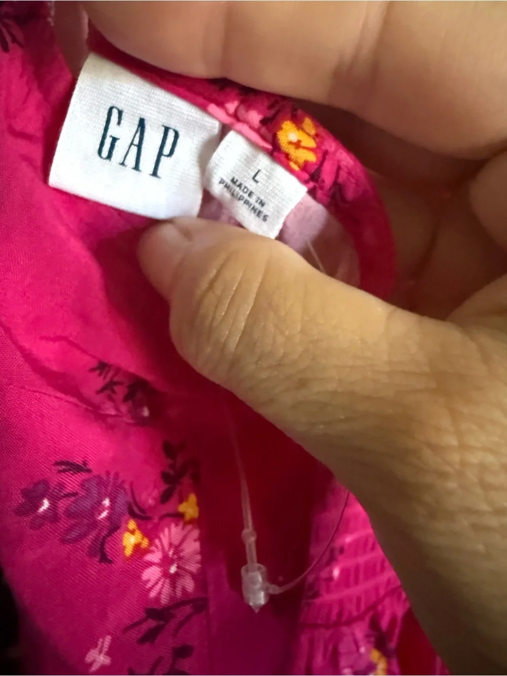 Gap pink sundress size Large NWOT